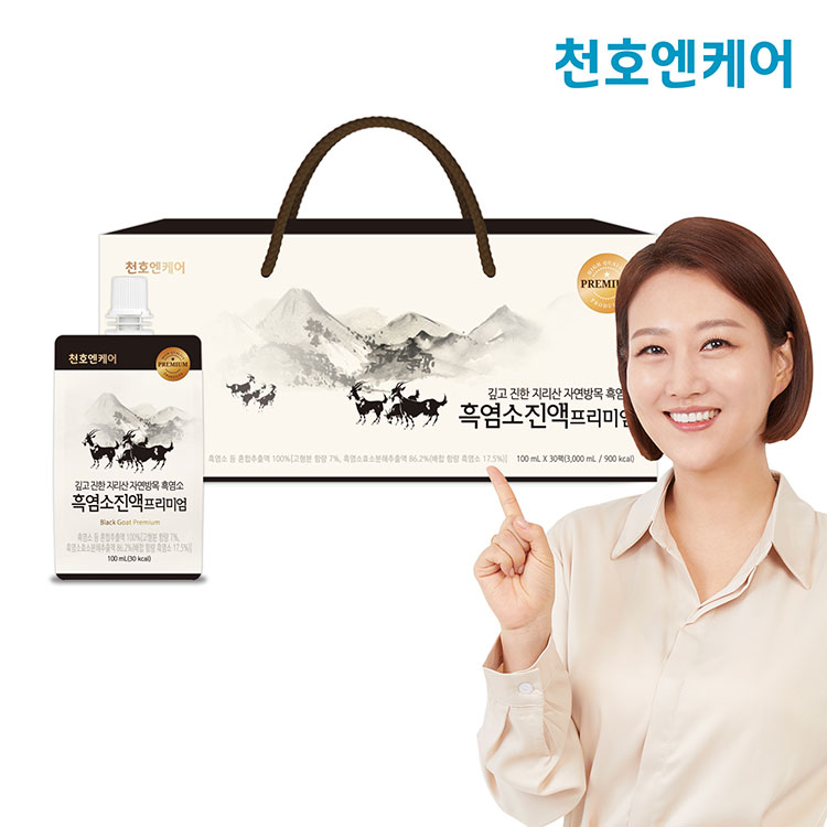 [천호엔케어] 흑염소진액 프리미엄 (100ml*30개입)