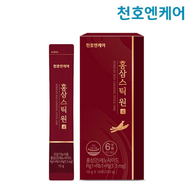 [천호엔케어] 홍삼스틱 원 10g X 10포