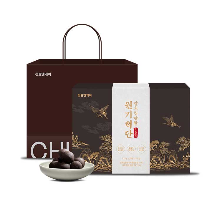 [천호엔케어] 발효침향환 원기력단 3.75g X 30환