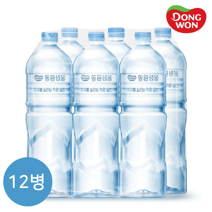 [동원] 동원샘물 무라벨 2L X 12병