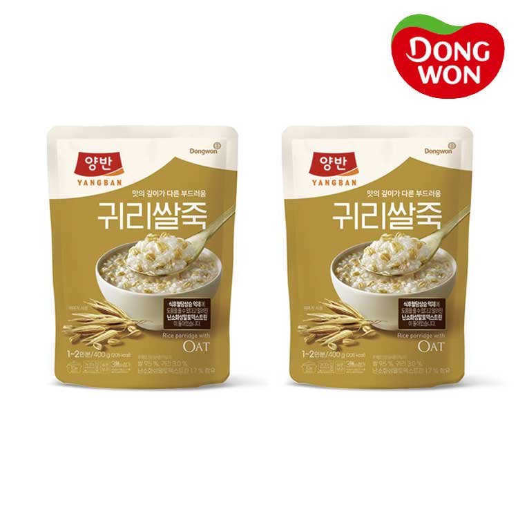 [동원] 양반 귀리쌀죽 400g x 6개