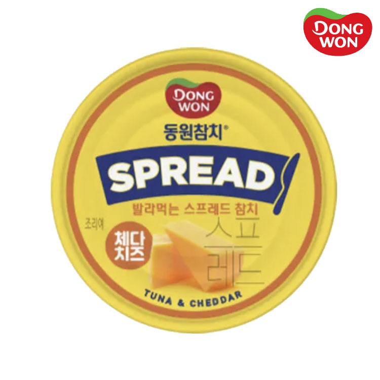 [동원] 동원참치 스프레드 체다치즈 100g x 8캔