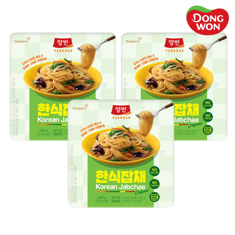 [동원] 양반 한식잡채 240g x 3개