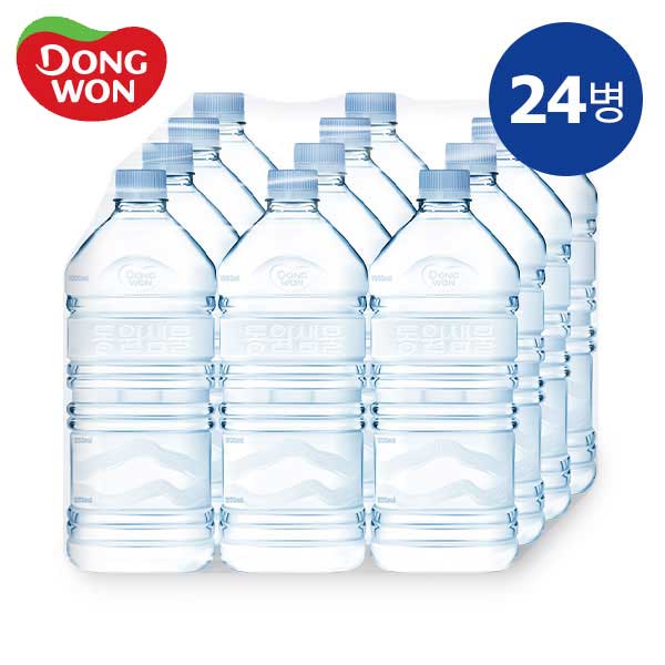 [동원] 동원샘물 무라벨 생수 1.1L (24병/36병/48병/60병)