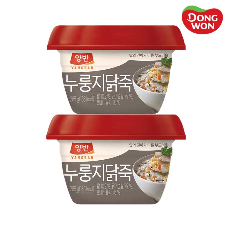 [동원] 양반 누룽지닭죽 285g x 12개