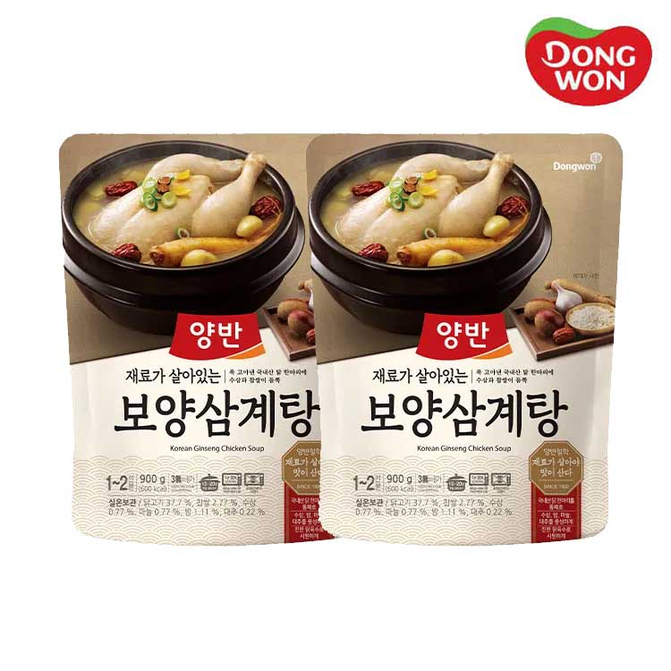 [동원] 양반 보양 삼계탕 900g x 2봉