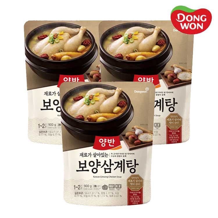 [동원] 양반 보양 삼계탕 900g x 3봉