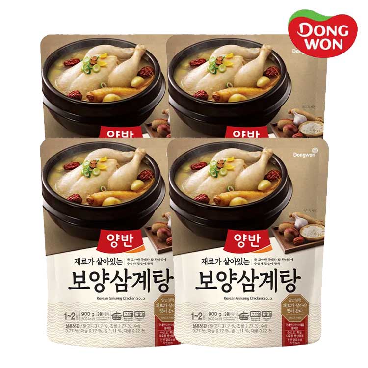 [동원] 양반 보양 삼계탕 900g x 4봉