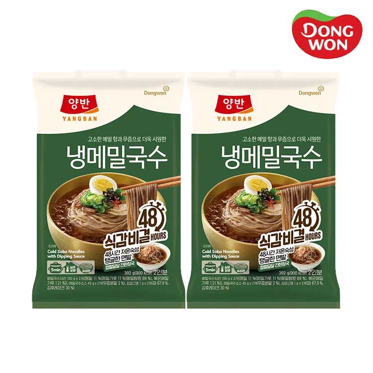 [동원] 양반 냉메밀국수 392g x 4개
