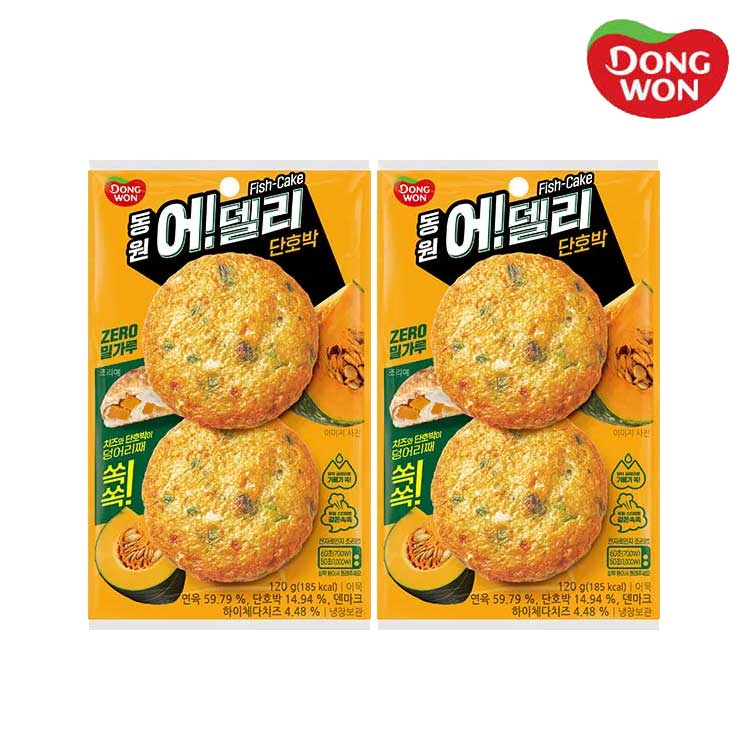 [동원] 어델리 단호박쏙쏙 120g x 4개