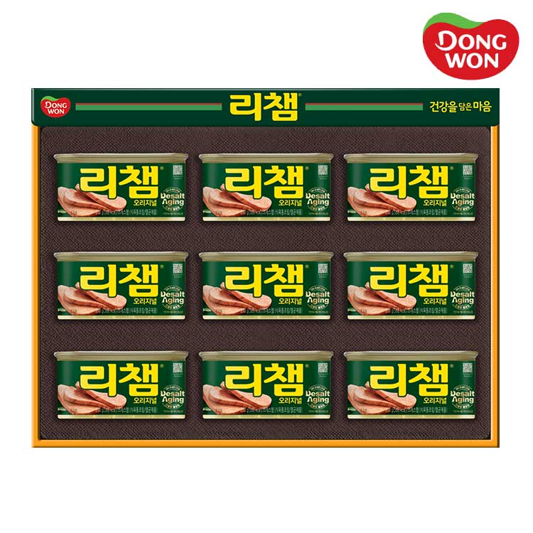 [동원선물세트] 리챔G9호 (리챔 오리지널 200g 9캔)