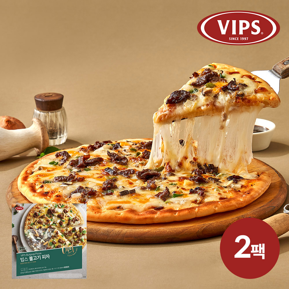 [빕스] 불고기피자 440g 2팩