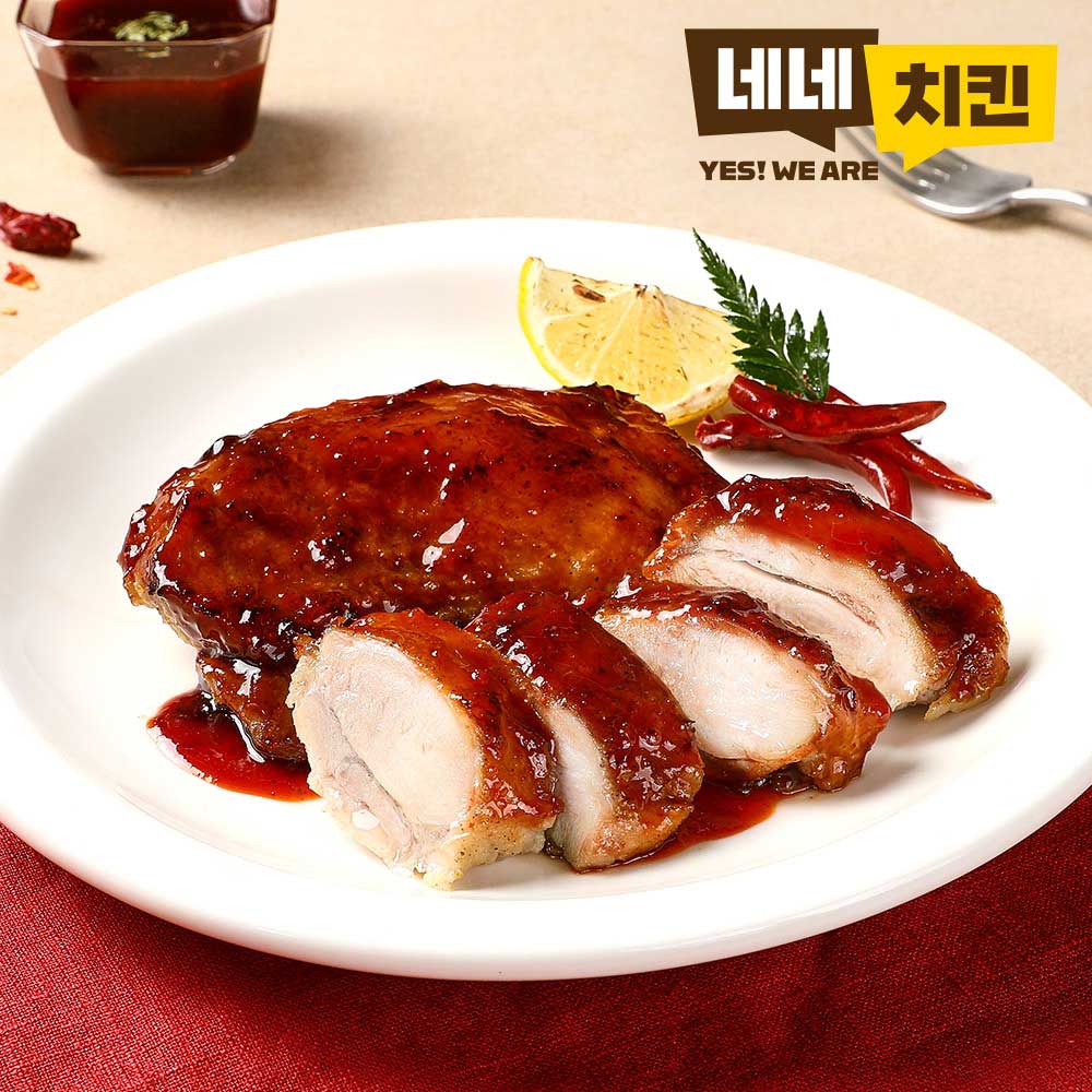 [네네치킨] 순살닭다리 레드바베큐맛 5팩