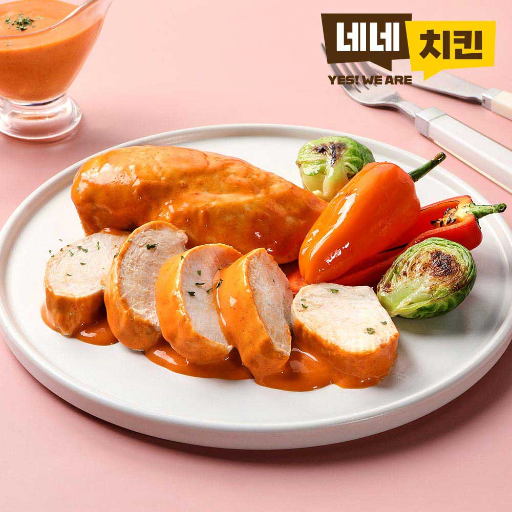 [네네치킨] 레드마요맛 닭가슴살 5팩