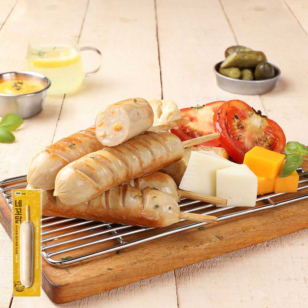 [네네치킨] 부드러운 닭가슴살 소시지 치즈맛 5팩