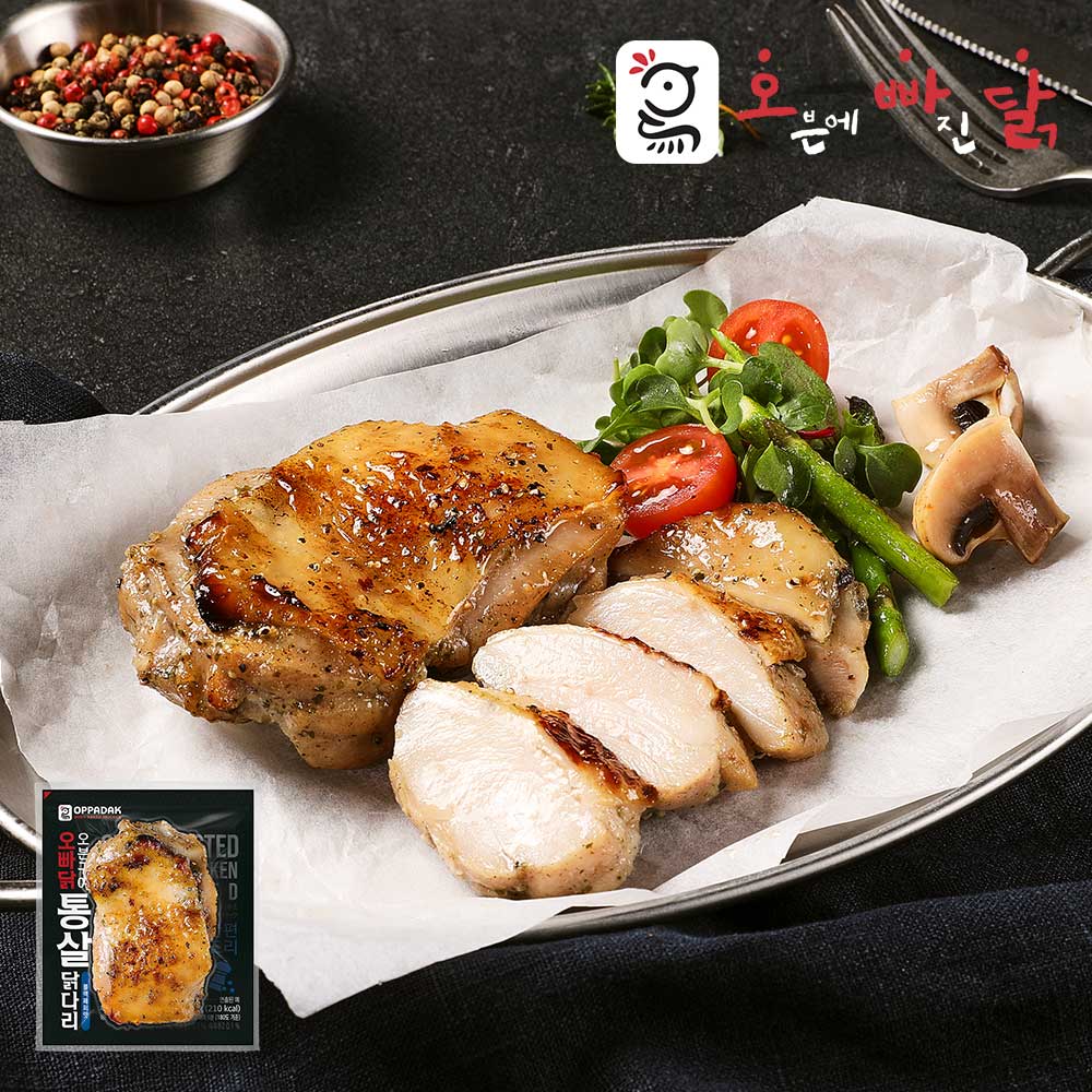 [오빠닭] 오븐구이 통살닭다리 블랙페퍼 5팩