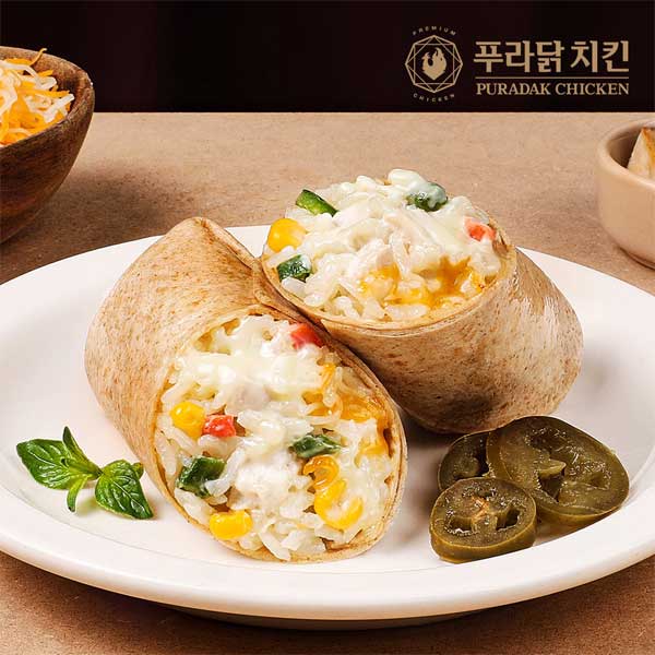 [푸라닭] 닭가슴살 브리또 고추마요맛 3팩