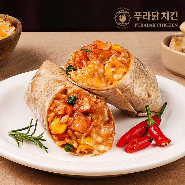 [푸라닭] 닭가슴살 브리또 매콤악마맛 3팩