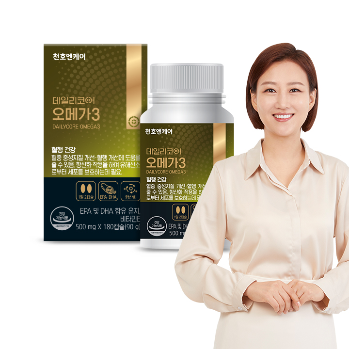 [천호엔케어] 오메가3 500mg * 180캡슐
