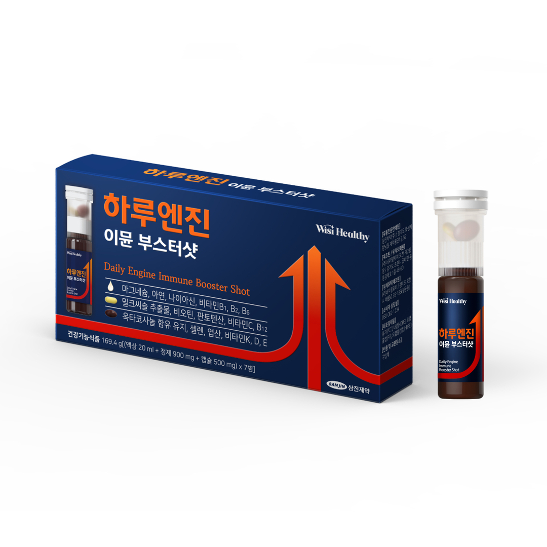 [삼진제약] 이뮨부스터샷 7병+쇼핑백