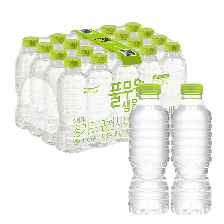 [풀무원] 풀무원샘물 무라벨 330mlx20개