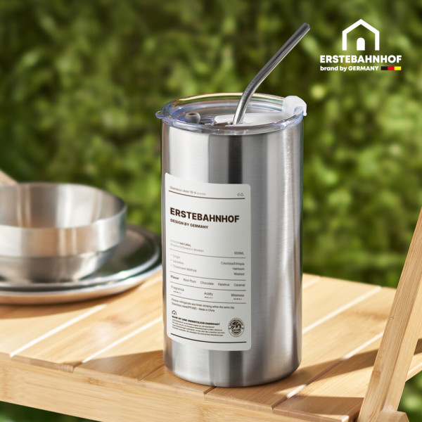 [에스테반호프] 라이제 텀블러 600ml (메탈)