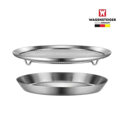 [바겐슈타이거] 스텐메쉬트레이 2종세트 (소) (매쉬 채반&스텐 트레이 SET)