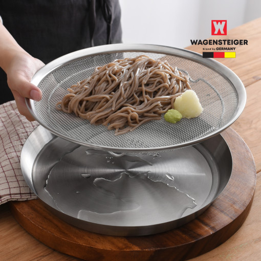 [바겐슈타이거] 스텐메쉬트레이 2종세트 (대) (매쉬 채반&스텐 트레이 SET)