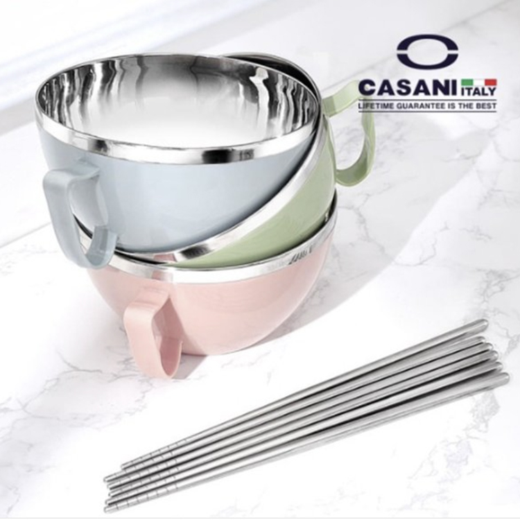 [까사니] 파스타볼 6P세트 (파스타볼 * 3EA,진공저분 * 3벌)