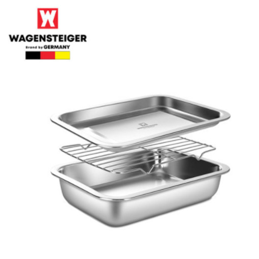[바겐슈타이거] 사각 스텐 트레이 세트 no.05 (깊은형)