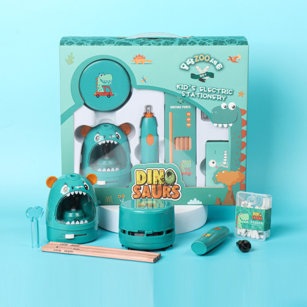 몽땅주(ZOO) 자동연필깎이세트 유치원 초등학생